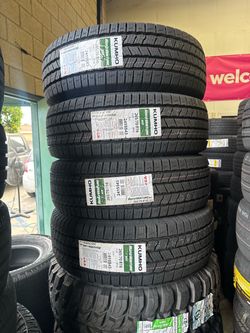 265/70R16 Kumho 4 New Tires Installed and balanced