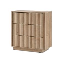  3-Drawer Dresser, Golden Oak