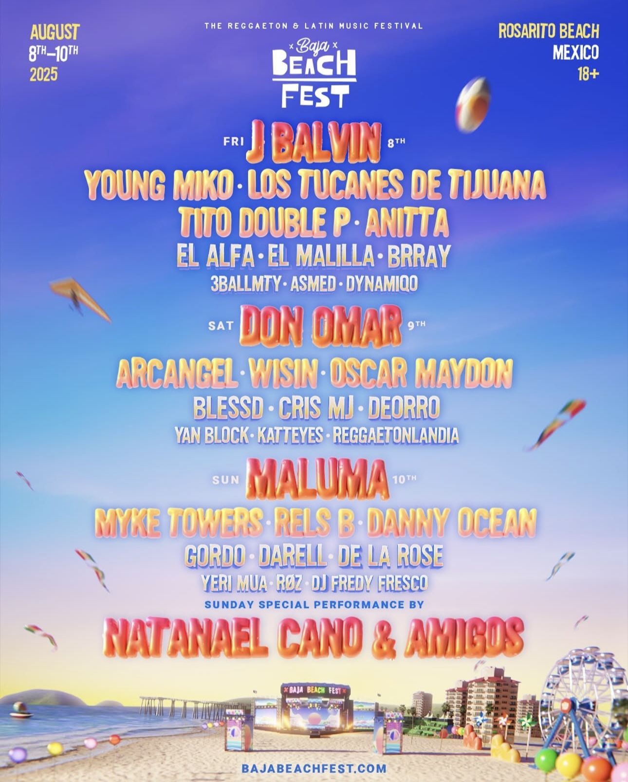 BAJA BEACH FEST VIP ☀️