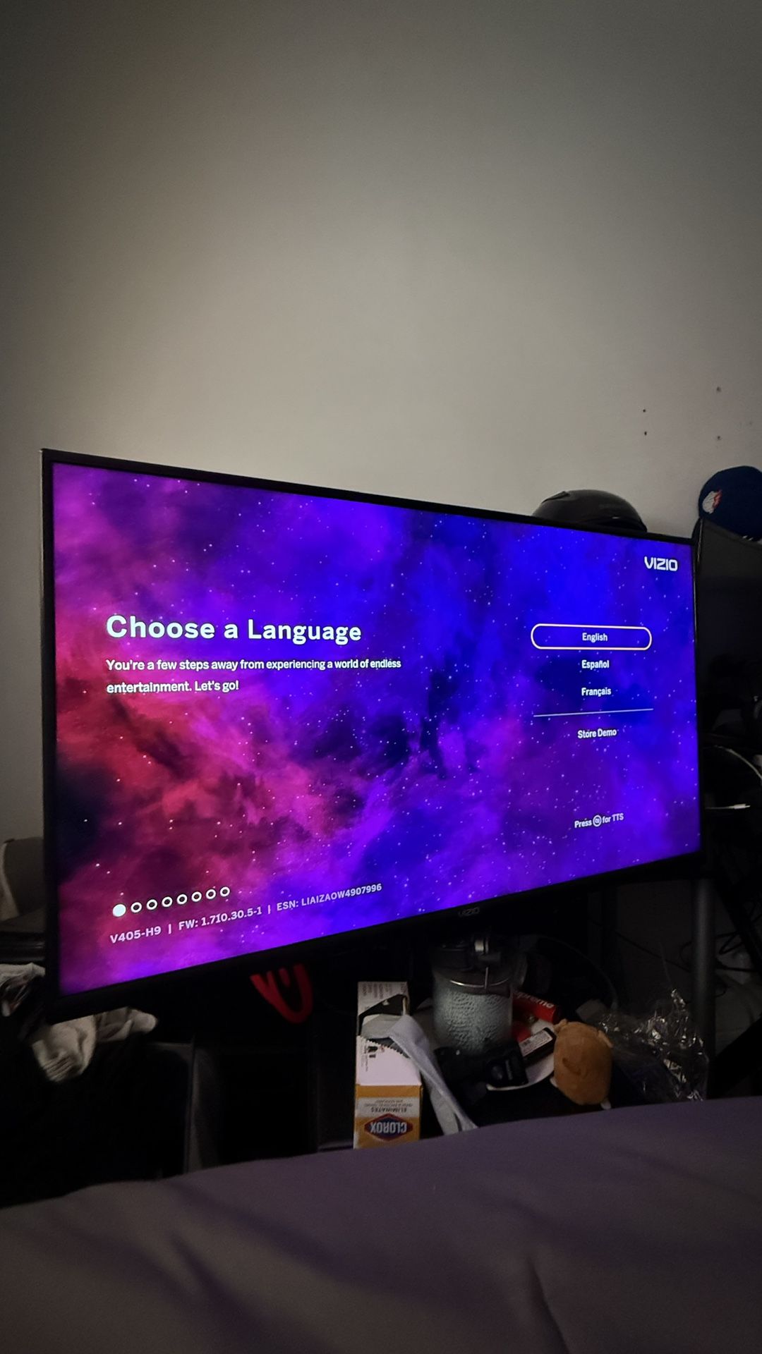 TV 43” VIZIO SMART TV