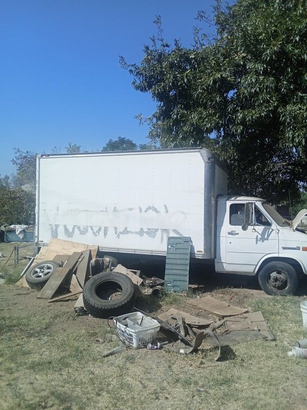 BOX TRUCK FOR PARTS.  $1