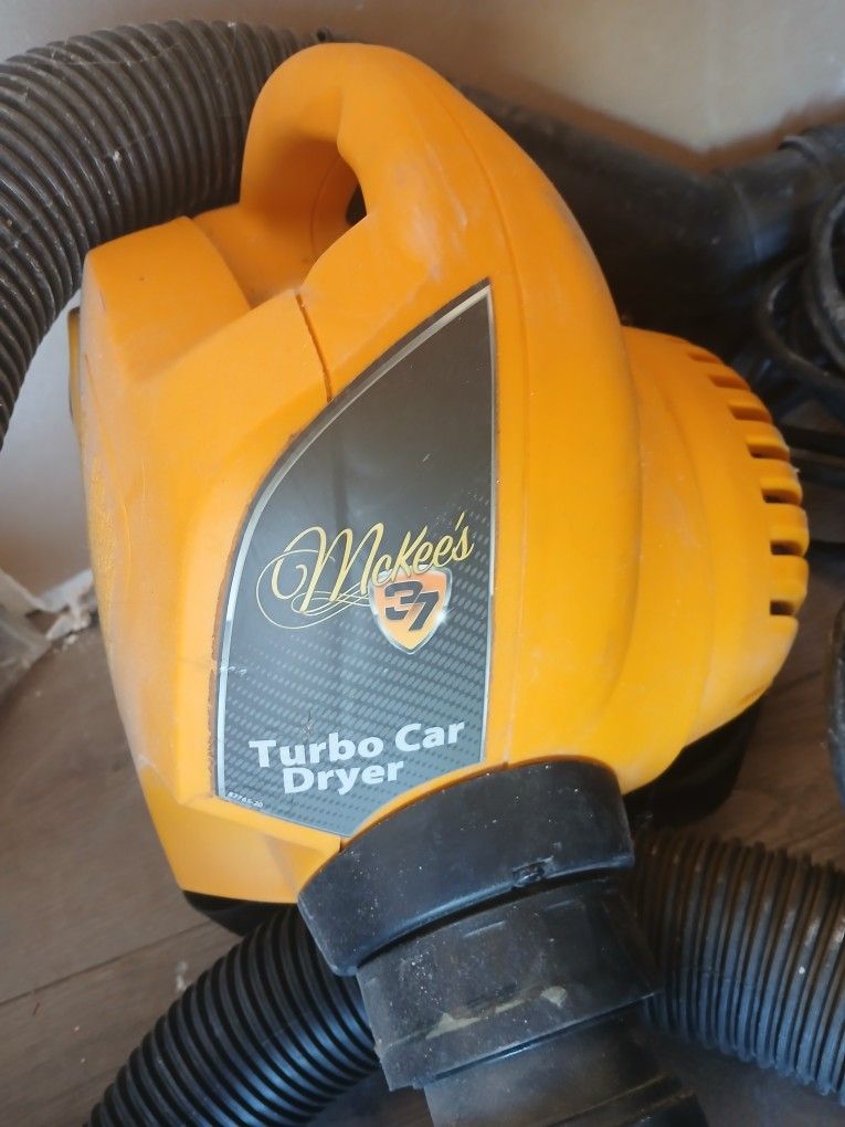 Mckees TURBO Touchless Car Drier