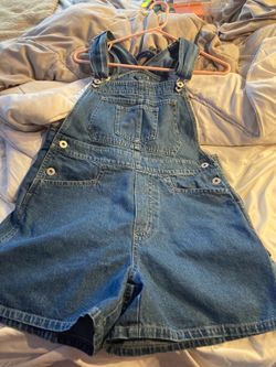 Denim overalls