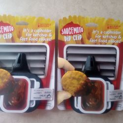Saucemoto Dip Clip, Set Of 2