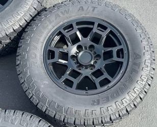 TRD PRO Style 17inch NEW wheels 17"  Rims and Tires Toyota Tacoma 4Runner FJ Cruiser Tundra Sequoia Lexus 265/70R17 GX460 285/70R17