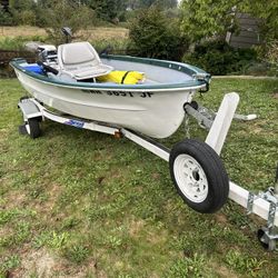 12 Ft. Fiberglass Boat Package