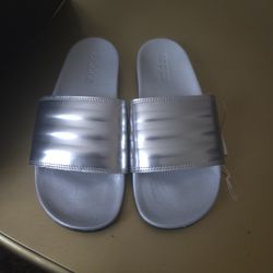 Siver Adidas Sandals 