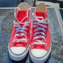 Red Converse Chuck Taylors