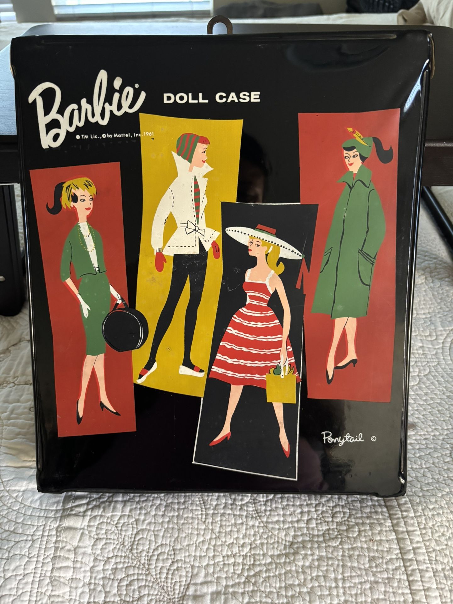 Vintage Used 1961 Barbie Doll case