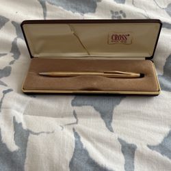 Cross Gold Pen 10KT.