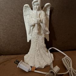 Ceramic Angel With Night Light