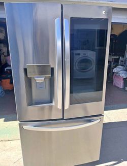 LG Instaview counter deep French Door