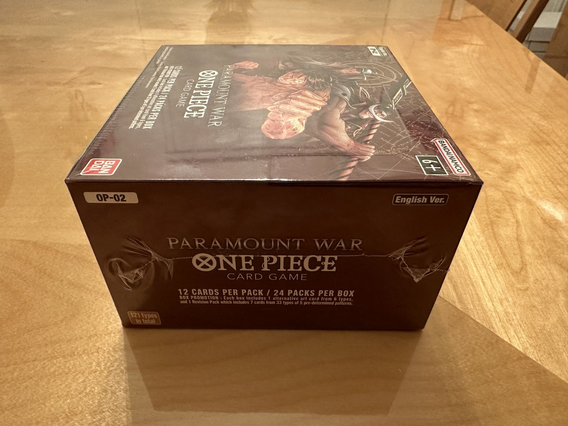 One Piece Card Game Paramount War OP-02 Booster Box 1st Edition English Set 2 for Sale in Grand Prairie, TX - OfferUp One Piece Card Game Paramount War OP-02 Booster Box 1st Edition English Set 2 for Sale in Grand Prairie, TX - OfferUp