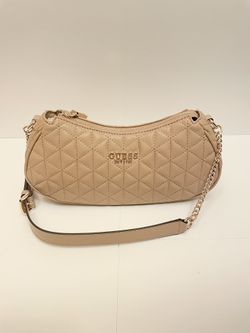 GUESS Women's Kori Top Zip Quilted Shoulder Bag