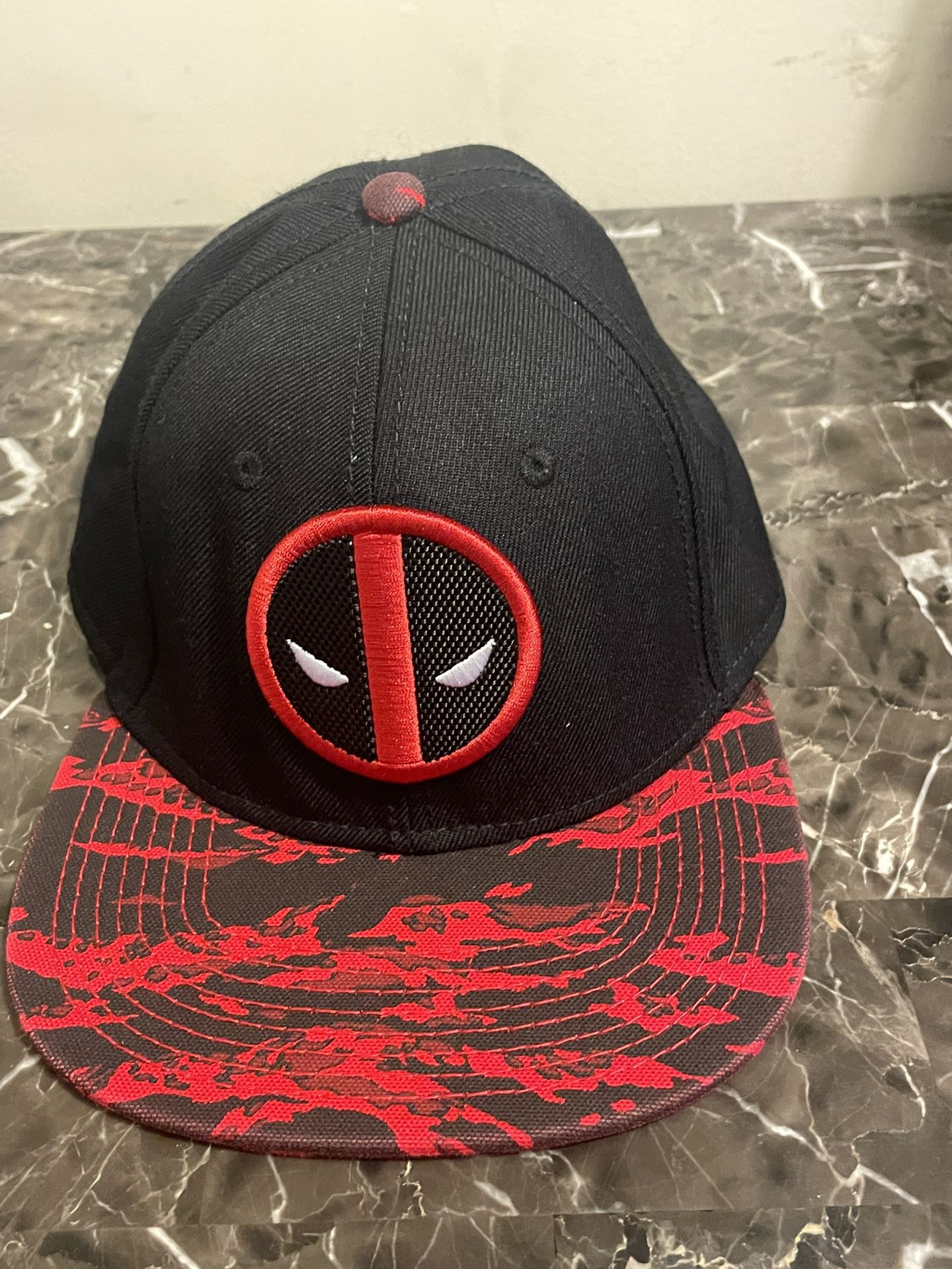 Black and Red SnapBack Cap