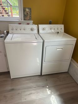 Washer and dryer