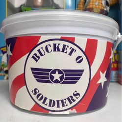 Toy Story 1996 Soldiers Bucket Vintage