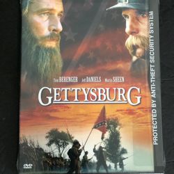 New Sealed Gettysburg DVD Jeff Daniels Martin Sheen Tom Berenger