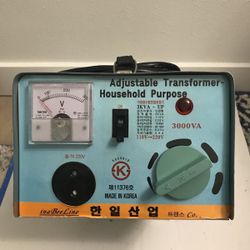 Adjustable Transformer 3KVA Up 