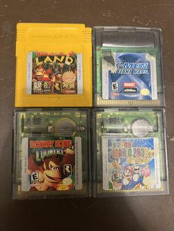 Gameboy and Gameboy Color Games