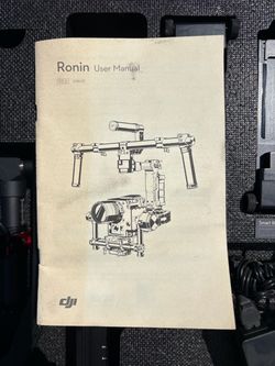 DJI Ronin steady cam. Hard Shell Carrying case