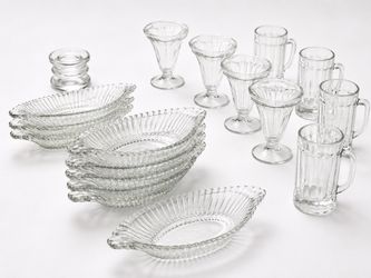 Vintage Pressed Glass Collection