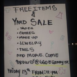 Some Free And Some For Sale  