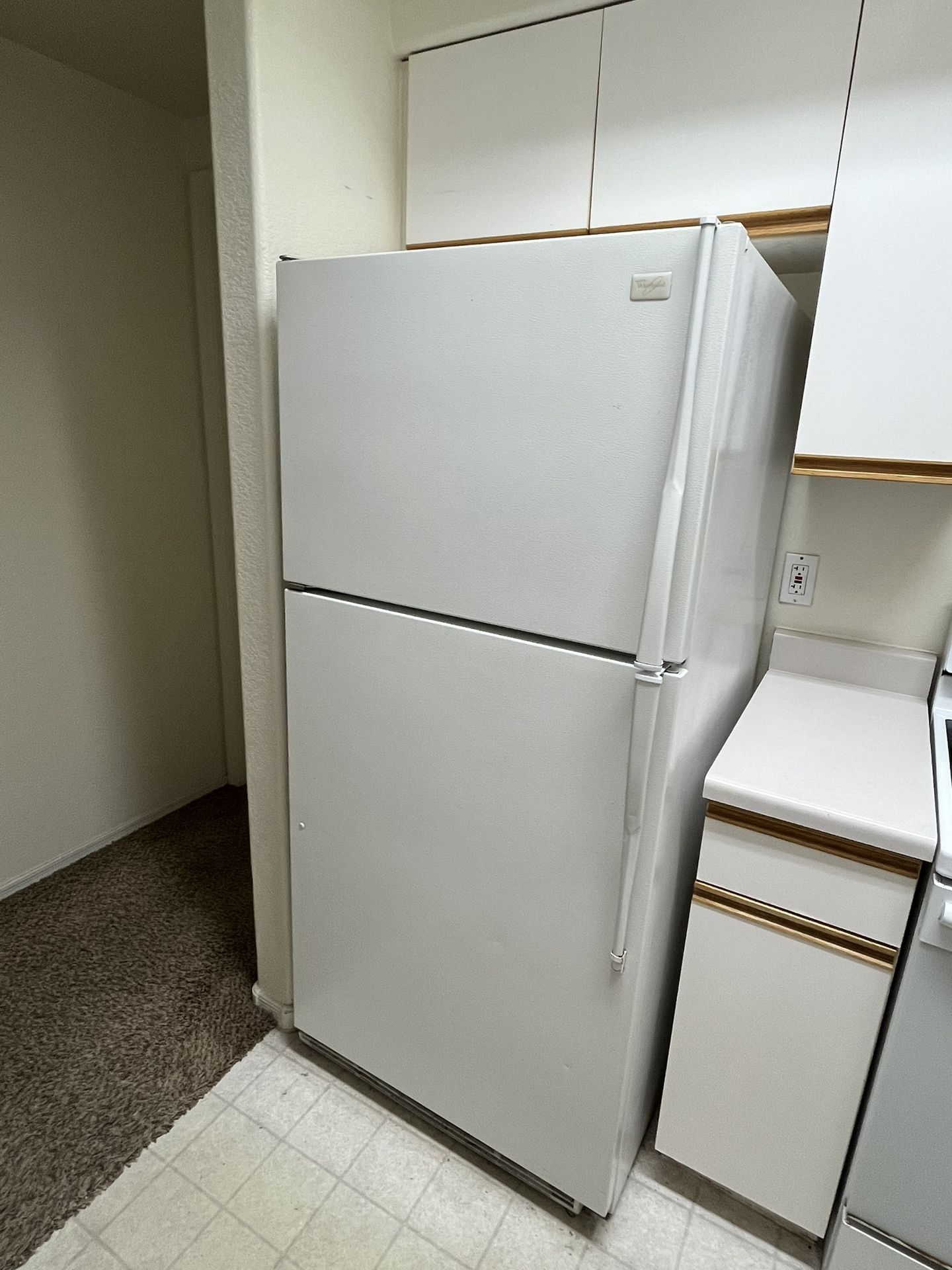 Microwave, Range, Refrigerator 