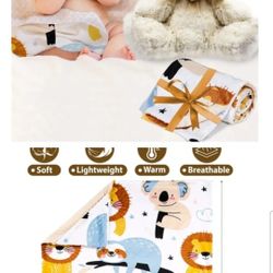 Lil Snuggers Lion Security Baby Blanket Newborn Stuffed Animal Snuggle Toy Loveys 
- for Babies Registry & Nursery Character Blanket 
New in box