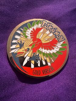Pokémon Two Sided Coin Medallion
