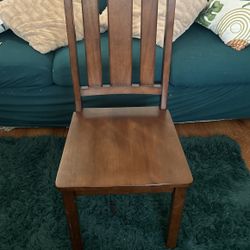 A Pair Of New Yaheetech Brand Wooden Chairs