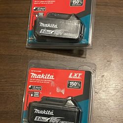 Two Brand New Makita Battery’s 