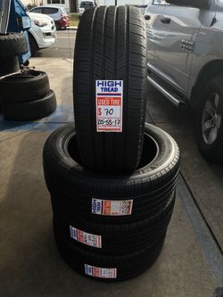 Used Tires set Michelin 215/55/17