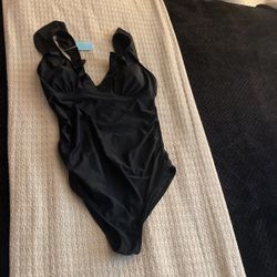 Open Back One Piece Bathing suit 