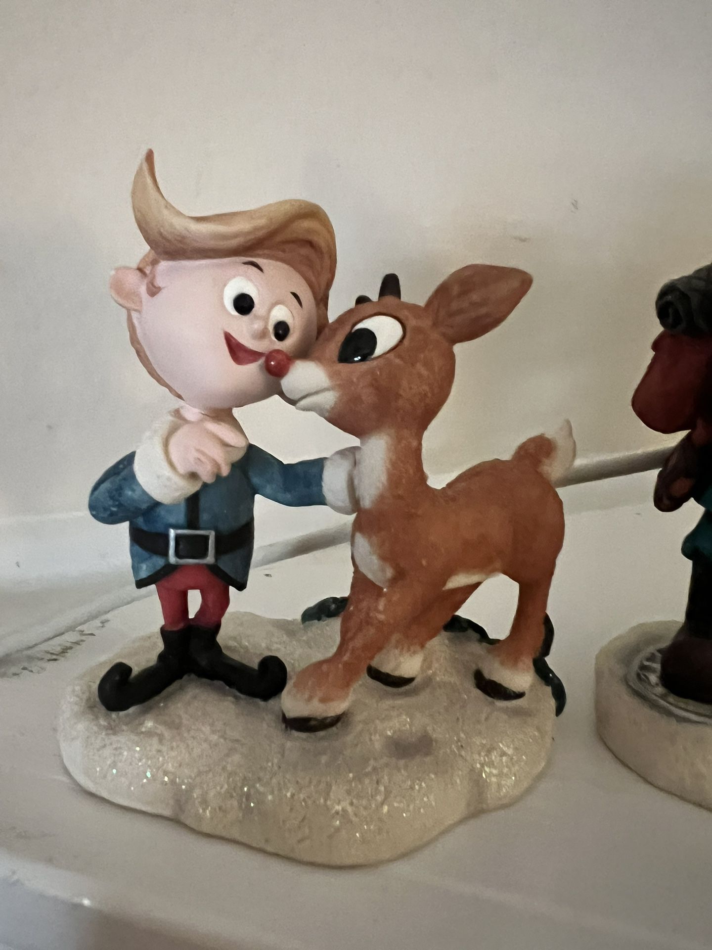 Rudolph Island Of Misfit Toys Vintage Figurines Lot Of 4