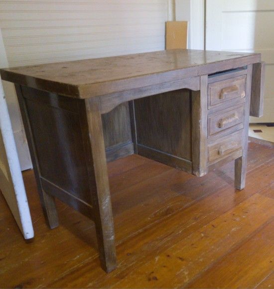 1942 Wooden Desk