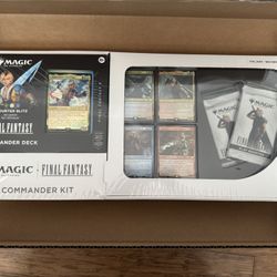 Magic The Gathering FINAL FANTASY Deluxe Commander Kit - Counter Blitz : SEALED x2