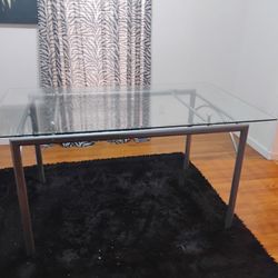 Used Dinning Room Glass Table No Chairs $75