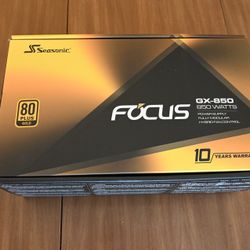Seasonic FOCUS GX-850 850W 80+ Gold Power Supply
