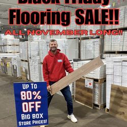 FLOORING SUPER SALE!! ALL NOVEMBER LONG!!