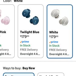 Bose QuietComfort earbuds