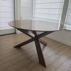 Crate & Barrel Apex Dining Table