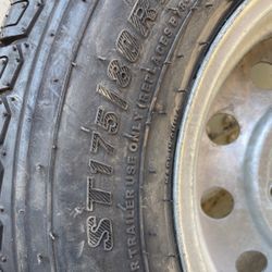 8 Tires 175 80 R15 For Trailer Use Only