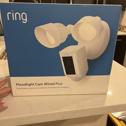 Brand New Ring Security Camera With Flood Lights 