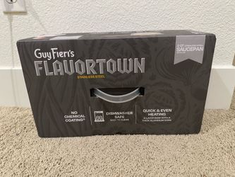 Guy Fieri Saucepan 2QT Stainless Steel