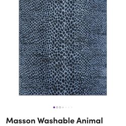 7’x10’ Animal Print Rug New Only $50