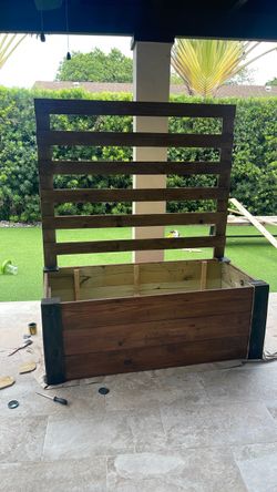 Raised garden bed custom made
