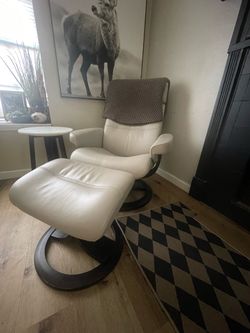 Chair and ottoman