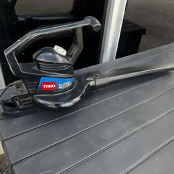 Toro Super 215 MPH 12-Amp Corded Electric Handheld Leaf Blower! Works great! 