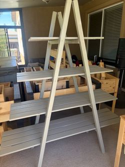 NEW Wood Planter Stand / Rack